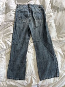 Washed Denim Jeans