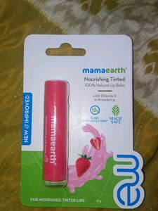 "Mamaearth Nourishing Tinted Lip Balm - Strawberry