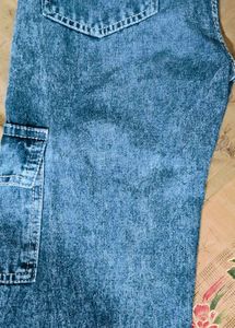 Unisex 27-28 Size Cargo Baggy Jeans