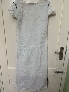 elegant White Kurti