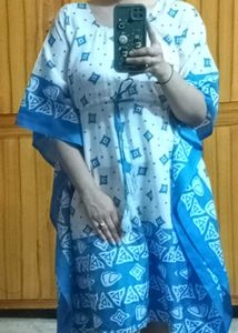Printed Kaftan Kurti/ One Piece