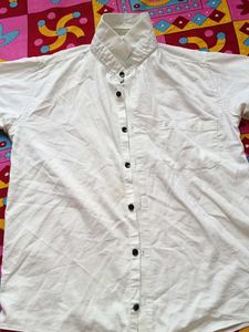 White Casual Shirt,