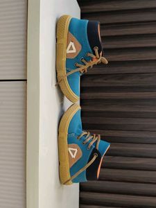 Cute Blue Baby Booties