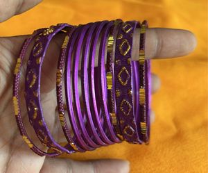 Purple Bangles Set