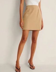 Allen Solly Beige Skirt