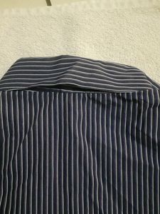 Styl Women Formal Shirt Purple Stripes