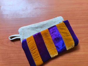 Striped Pouch