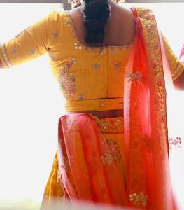 Lightly Worn Haldi Outfit - Lightweight &amp; Elegant