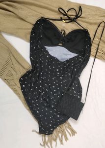 Backless Polka Dot Bodysuit 🕷️