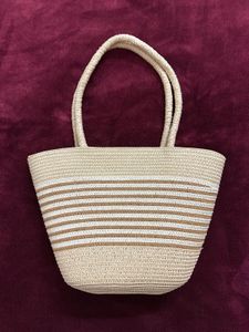 Striped Tote Bag