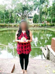 Red Diamond Print Top