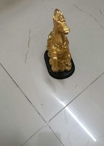 Golden Horse Showpiece