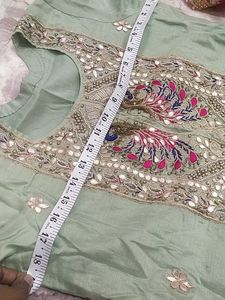New Party Wear Kurta With Heavy Dupatta