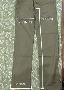 Sap Green Levis Pant(w-28 L-32)