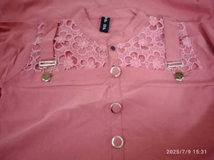 Pink Lace One Piece