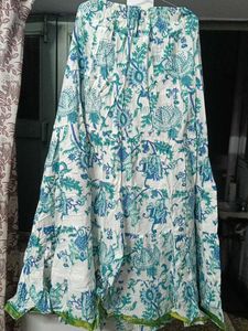 New Jaipuri Print Flared Skirt Never Used