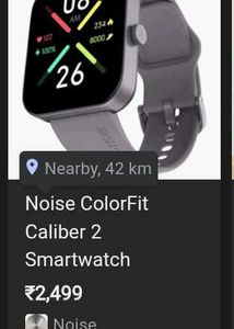 Noise Colorfit Caliber 2 Smart Watch.
