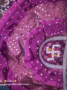 Purple Kalash Saree