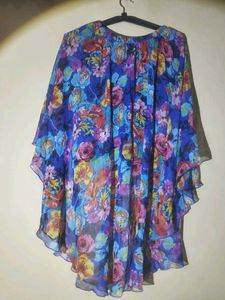 Floral Print Skirt