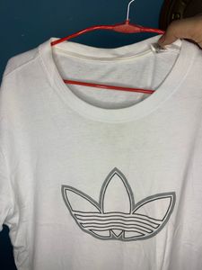 Adidas Originals White T Shirts Premium