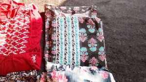 6 Kurta Set With Dupatta Combo