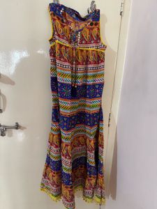 Sangria Large Size Midi Dress