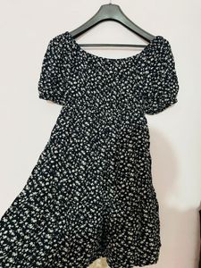 Floral Print Mini Dress