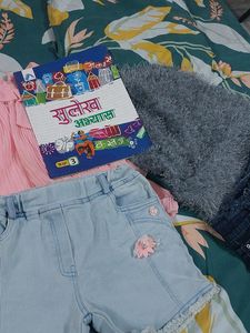 2 Pair Of Half Pant &amp; Top With Notebook