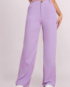 Zebra Print Cropped Tank Anf Purple Pant