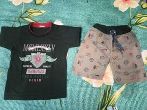 Nicker Set And T-shirt Combo