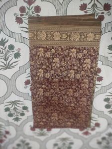 Wine Colour Saree