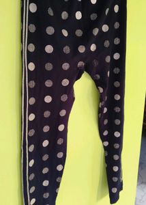 Polka Dot Print Leggings