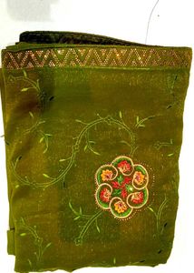 Green Saree