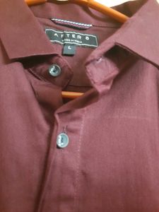 Burgundy Formal Shirt