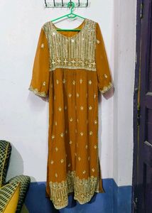 Elegant Embroidered Maxi Dress