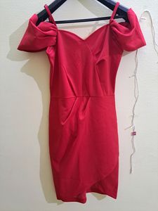 Red Bodycon Mini Dress