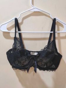 Black Lacy Bra