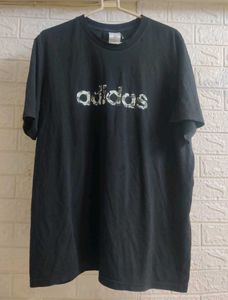 Adidas Original Black Oversize Tshirt