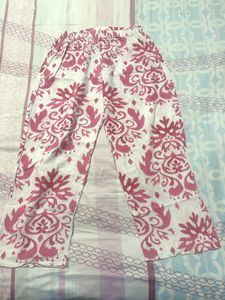 Pink Printed Kurta Set