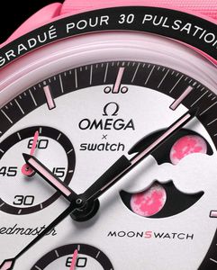 Omega Moon Swatch Watch For Women