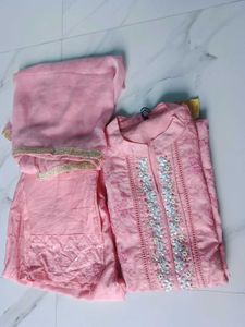 Elegant Pink Kurta Set