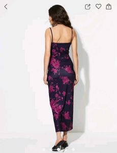 Floral Bodycon Maxi Dress