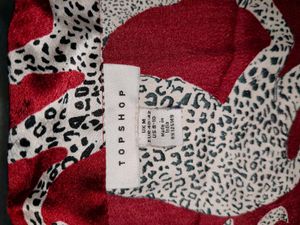 Co Ord Set Cheetah Print Satin