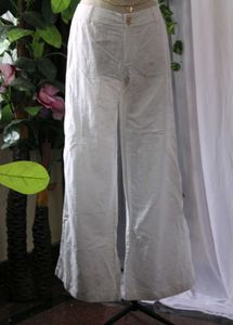 White Linen Pants