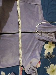 Lavender Velour Co-ord Set