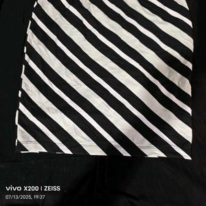 I. Striped Ethnic Skirt