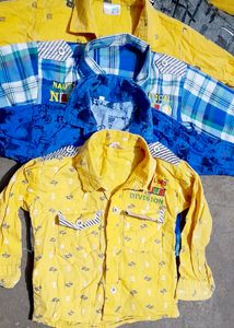 2+4 Years Boy Combo Of 8 Shirt 👕 Good Condition