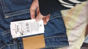 Distressed Denim Jeans