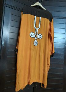 Freestyle Women Orange Free size Rayon Shrug
