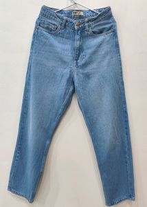 Straight fit , Blue Denim Jeans